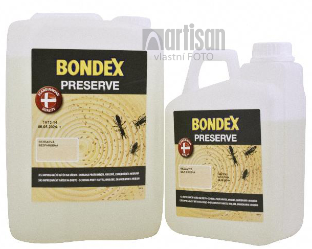 BONDEX Preserve - impregnace dřeva pro exteriéry v objemu 2 l a 5 l